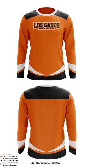 Long Sleeve Performance Shirt, Los Gatos High School Field Hockey, Field Hockey, Teamtime, Team time, sublimation, custom sports apparel, team uniforms, spirit wear, spiritwear, sports uniforms, custom shirts, team store, custom team store, fundraiser sports, apparel fundraiser