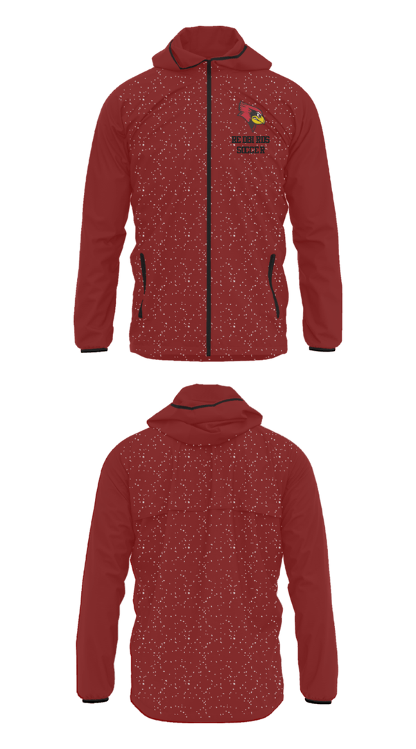 Windbreaker, Redbirds Soccer, Men's Soccer, Teamtime, Team time, sublimation, custom sports apparel, team uniforms, spirit wear, spiritwear, sports uniforms, custom shirts, team store, custom team store, fundraiser sports, apparel fundraiser