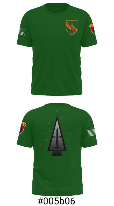 A Co, 1st BN, 4SFAB 88998967 Short Sleeve Performance Shirt - 31