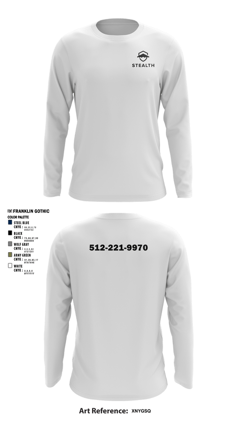 Long Sleeve Performance Shirt, Stealth customs, , Teamtime, Team time, sublimation, custom sports apparel, team uniforms, spirit wear, spiritwear, sports uniforms, custom shirts, team store, custom team store, fundraiser sports, apparel fundraiser