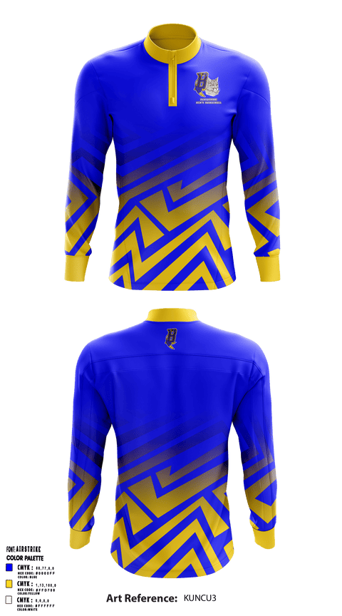 Quarter Zip Jacket, Baboquivari High School Basketball, Men's Basketball, Teamtime, Team time, sublimation, custom sports apparel, team uniforms, spirit wear, spiritwear, sports uniforms, custom shirts, team store, custom team store, fundraiser sports, apparel fundraiser