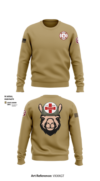 Crew Neck Sweatshirt, WBAMCAlpha Company, WBAMC, Softball, Teamtime, Team time, sublimation, custom sports apparel, team uniforms, spirit wear, spiritwear, sports uniforms, custom shirts, team store, custom team store, fundraiser sports, apparel fundraiser