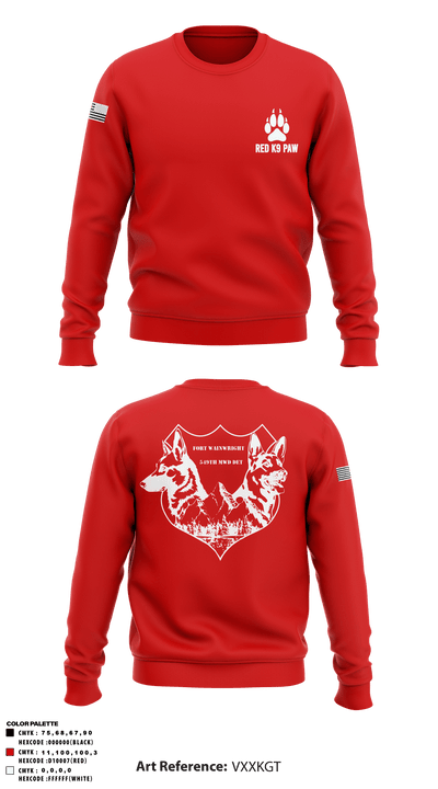 549th MWD DET 49192447 Crew Neck Sweatshirt - 2