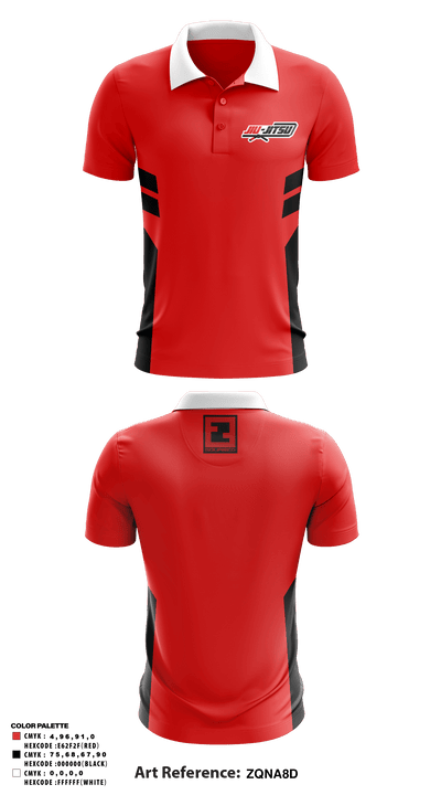Squared 48875572 Short Sleeve Performance Polo - 1