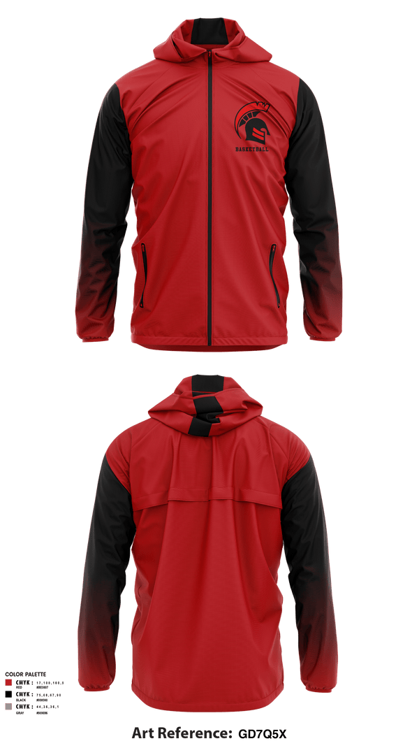 Windbreaker, Discovery High School Basketball, Men's Basketball, Teamtime, Team time, sublimation, custom sports apparel, team uniforms, spirit wear, spiritwear, sports uniforms, custom shirts, team store, custom team store, fundraiser sports, apparel fundraiser