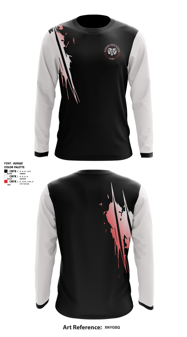 Long Sleeve Rash Guard Shirt, Radford High School Wrestling, Wrestling, Teamtime, Team time, sublimation, custom sports apparel, team uniforms, spirit wear, spiritwear, sports uniforms, custom shirts, team store, custom team store, fundraiser sports, apparel fundraiser