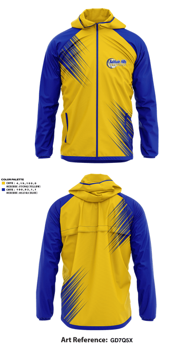 BALDWIN HILLS Softball 1733077 Windbreaker - 1