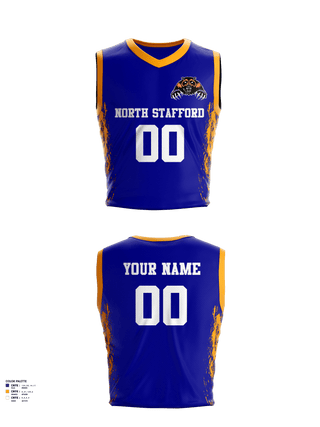 Womens Basketball Jersey, North Stafford High School Basketball, Women's Basketball, Teamtime, Team time, sublimation, custom sports apparel, team uniforms, spirit wear, spiritwear, sports uniforms, custom shirts, team store, custom team store, fundraiser sports, apparel fundraiser