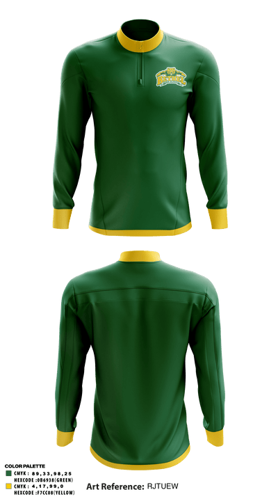 Bethel High School 30523815 Quarter Zip Jacket - 39
