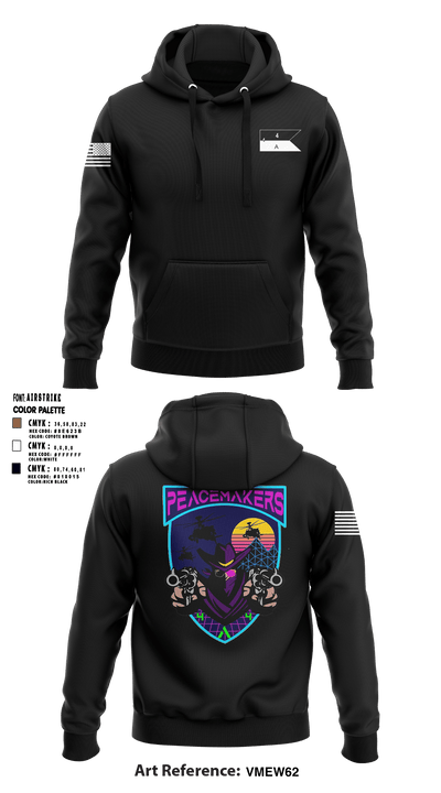 4-4 Attack Battalion 63788655 Hoodie - 3