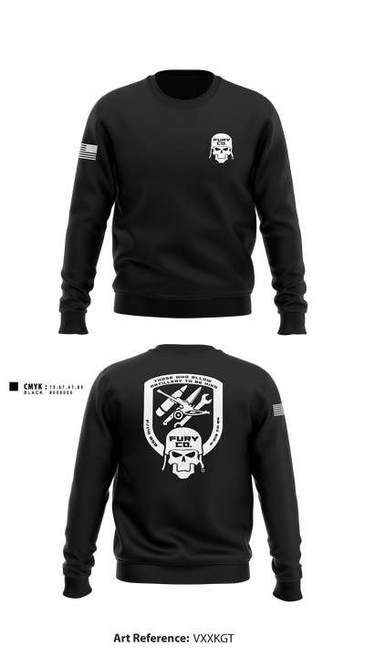 F (FA FSC) 141 BSB 93612755 Crew Neck Sweatshirt - 1