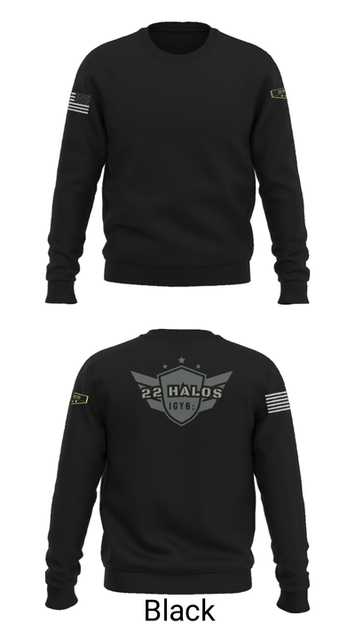 22 Halos 54349080 Crew Neck Sweatshirt - 9