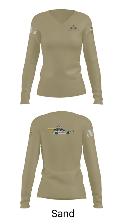 Recon Chief Inc. 84611298 Women's Long Sleeve V-neck Shirt - 42