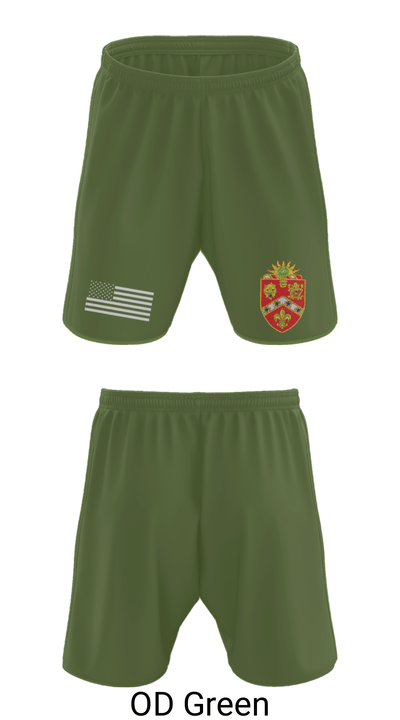 HHB 3rd Battalion, 3rd Field Artillery 61548411 Athletic Shorts With Pockets - 28