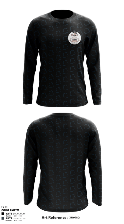 Jaden’s Kettle Corn 2603747 Long Sleeve Performance Shirt - 4