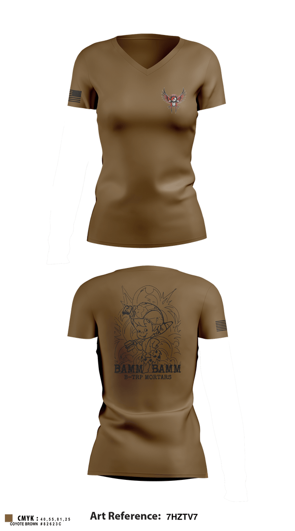 Women's Short Sleeve Vneck Shirt, , Army, Teamtime, Team time, sublimation, custom sports apparel, team uniforms, spirit wear, spiritwear, sports uniforms, custom shirts, team store, custom team store, fundraiser sports, apparel fundraiser
