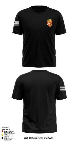 Short Sleeve Performance Shirt, HHB 3rd Battalion, 3rd Field Artillery, , Teamtime, Team time, sublimation, custom sports apparel, team uniforms, spirit wear, spiritwear, sports uniforms, custom shirts, team store, custom team store, fundraiser sports, apparel fundraiser
