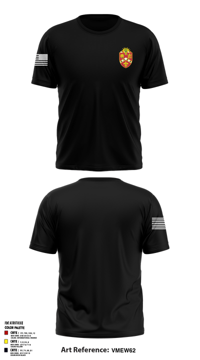 HHB 3rd Battalion, 3rd Field Artillery 97459462 Short Sleeve Performance Shirt - 1