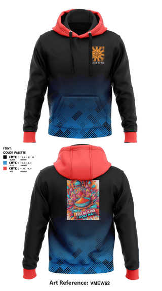 Hoodie, Kamlesh Art Hut, , Teamtime, Team time, sublimation, custom sports apparel, team uniforms, spirit wear, spiritwear, sports uniforms, custom shirts, team store, custom team store, fundraiser sports, apparel fundraiser