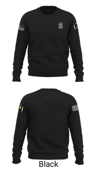 Crew Neck Sweatshirt, , Police, Teamtime, Team time, sublimation, custom sports apparel, team uniforms, spirit wear, spiritwear, sports uniforms, custom shirts, team store, custom team store, fundraiser sports, apparel fundraiser