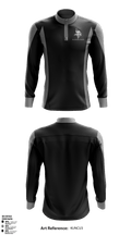 Blacklick Valley Senior High School 49509714 Quarter Zip Jacket - 36