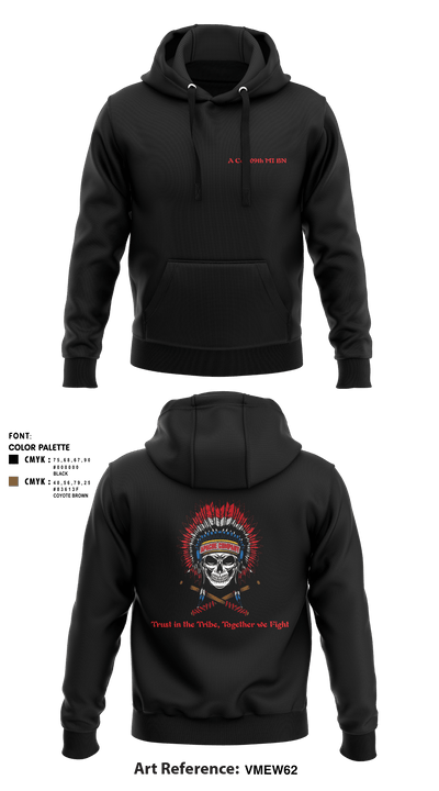 A CO 309th MI BN 82109621 Hoodie - 4