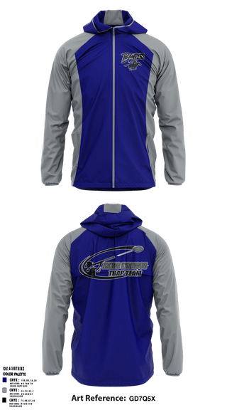 Windbreaker, Bandits, Spirit Store, Teamtime, Team time, sublimation, custom sports apparel, team uniforms, spirit wear, spiritwear, sports uniforms, custom shirts, team store, custom team store, fundraiser sports, apparel fundraiser