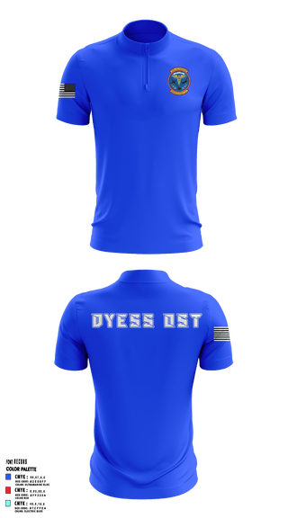 Quarter Zip Jacket, Dyess AFB Operational Support Team, Air Force, Teamtime, Team time, sublimation, custom sports apparel, team uniforms, spirit wear, spiritwear, sports uniforms, custom shirts, team store, custom team store, fundraiser sports, apparel fundraiser