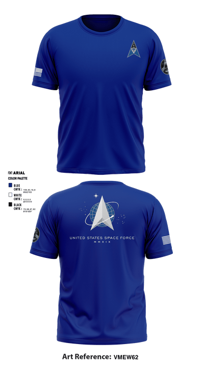 Space Delta 6 88336787 Short Sleeve Performance Shirt - 1