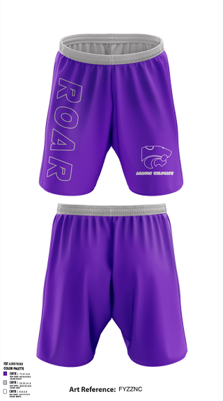 Athletic Shorts With Pockets, Aragon wildcats, Football, Teamtime, Team time, sublimation, custom sports apparel, team uniforms, spirit wear, spiritwear, sports uniforms, custom shirts, team store, custom team store, fundraiser sports, apparel fundraiser