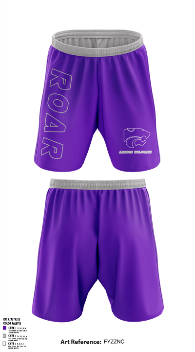 Aragon wildcats 58176446 Athletic Shorts With Pockets - 1