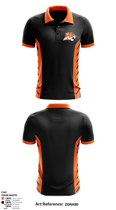Princeton Basketball Club 59727861 Short Sleeve Performance Polo - 4