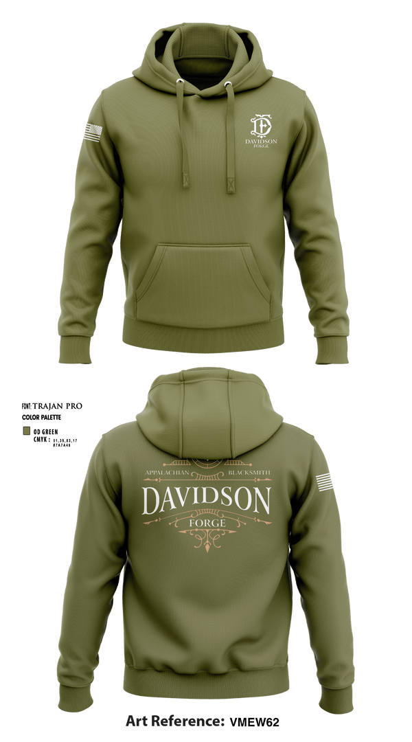 Hoodie, Davidson Forge, , Teamtime, Team time, sublimation, custom sports apparel, team uniforms, spirit wear, spiritwear, sports uniforms, custom shirts, team store, custom team store, fundraiser sports, apparel fundraiser
