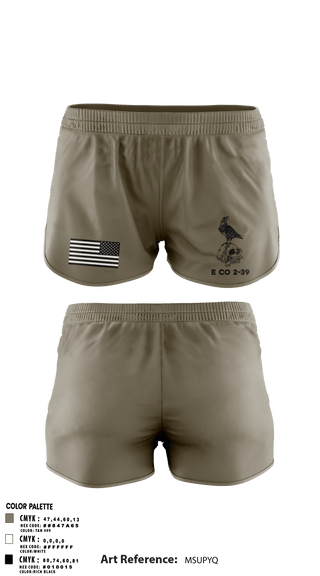 Track Shorts, E CO 2-39, Army, Teamtime, Team time, sublimation, custom sports apparel, team uniforms, spirit wear, spiritwear, sports uniforms, custom shirts, team store, custom team store, fundraiser sports, apparel fundraiser