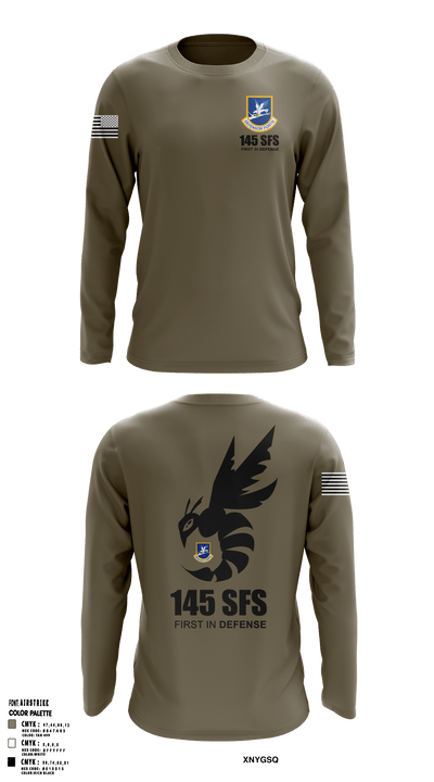 145 SFS 24638731 Long Sleeve Performance Shirt - 1