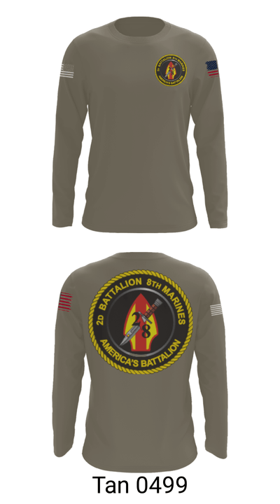 2/8 14118320 Long Sleeve Performance Shirt - 17