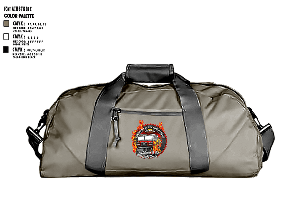 Duffle Bag, , Fire Department, Teamtime, Team time, sublimation, custom sports apparel, team uniforms, spirit wear, spiritwear, sports uniforms, custom shirts, team store, custom team store, fundraiser sports, apparel fundraiser