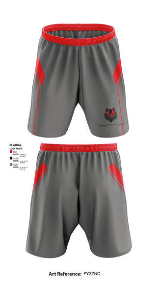 Athletic Shorts With Pockets, Ragnarok Ordnance Works, , Teamtime, Team time, sublimation, custom sports apparel, team uniforms, spirit wear, spiritwear, sports uniforms, custom shirts, team store, custom team store, fundraiser sports, apparel fundraiser