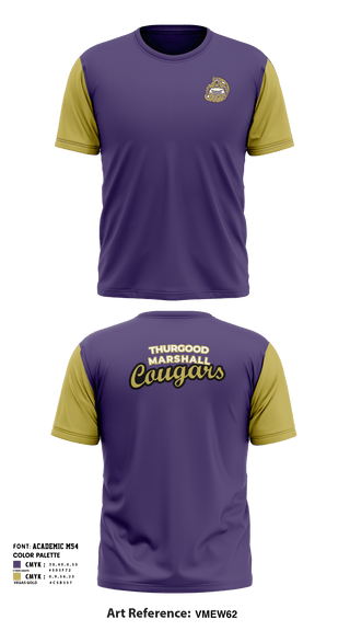 Short Sleeve Shooting Shirt, Thurgood Marshall Cougars, Men's Basketball, Teamtime, Team time, sublimation, custom sports apparel, team uniforms, spirit wear, spiritwear, sports uniforms, custom shirts, team store, custom team store, fundraiser sports, apparel fundraiser