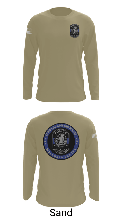 LMPD WELLNESS UNIT 57216807 Long Sleeve Performance Shirt - 43