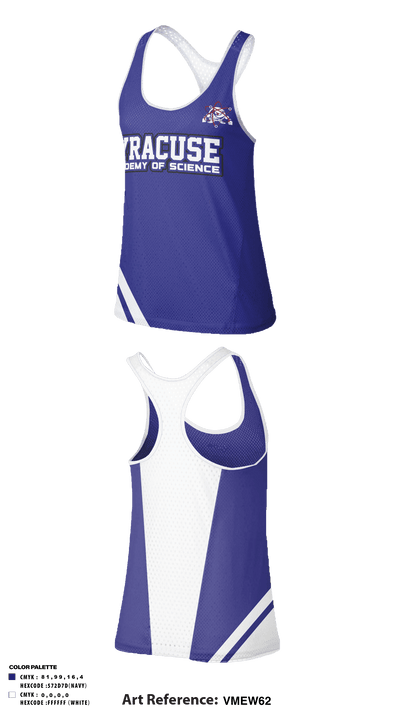 Syracuse Academy of Science 19382903 Women's Track Singlet - 2