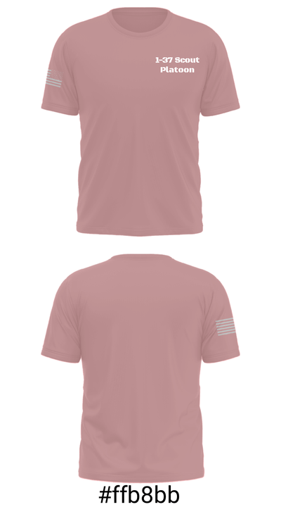 1-37 Scout Platoon 26668107 Short Sleeve Performance Shirt - 6