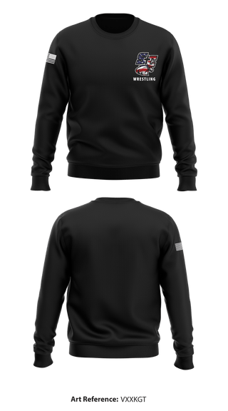 Crew Neck Sweatshirt, Santiam Christian School Wrestling, Wrestling, Teamtime, Team time, sublimation, custom sports apparel, team uniforms, spirit wear, spiritwear, sports uniforms, custom shirts, team store, custom team store, fundraiser sports, apparel fundraiser
