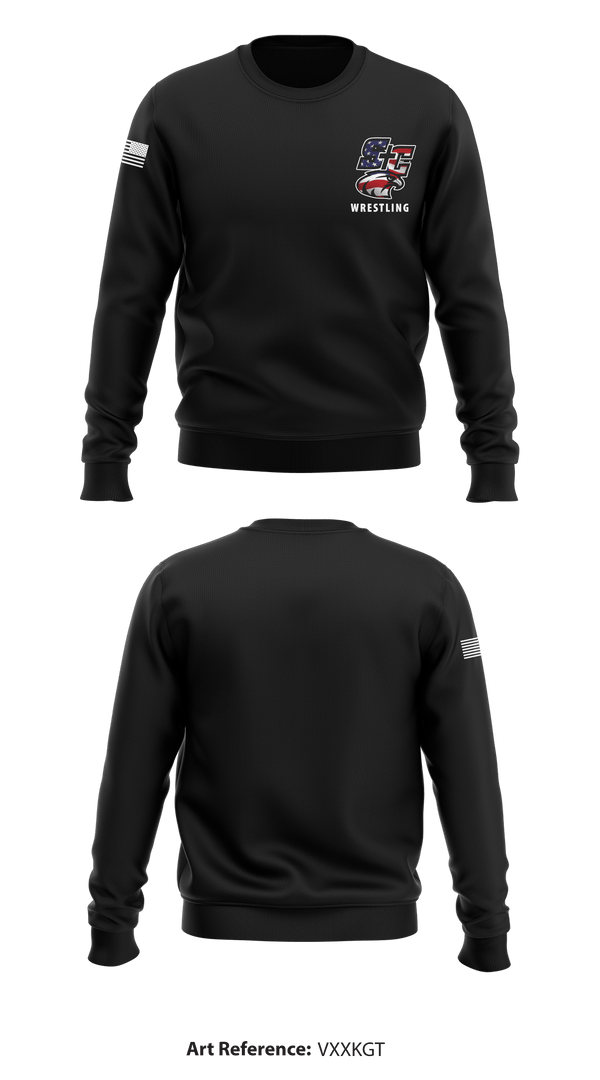 Crew Neck Sweatshirt, Santiam Christian School Wrestling, Wrestling, Teamtime, Team time, sublimation, custom sports apparel, team uniforms, spirit wear, spiritwear, sports uniforms, custom shirts, team store, custom team store, fundraiser sports, apparel fundraiser