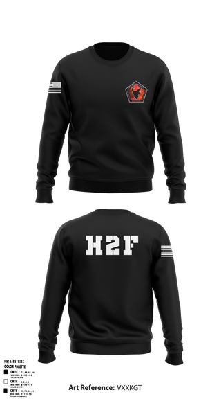 Crew Neck Sweatshirt, 1CAB H2F, Army, Teamtime, Team time, sublimation, custom sports apparel, team uniforms, spirit wear, spiritwear, sports uniforms, custom shirts, team store, custom team store, fundraiser sports, apparel fundraiser