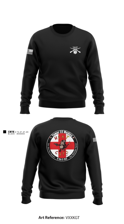 C-Co 2-153 Medics 26047956 Crew Neck Sweatshirt - 1