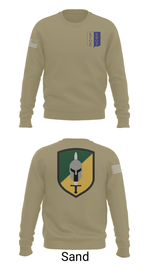 Crew Neck Sweatshirt, , Army, Teamtime, Team time, sublimation, custom sports apparel, team uniforms, spirit wear, spiritwear, sports uniforms, custom shirts, team store, custom team store, fundraiser sports, apparel fundraiser