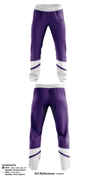 Sweatpants, Swan Valley High School Ice Hockey, Ice Hockey, Teamtime, Team time, sublimation, custom sports apparel, team uniforms, spirit wear, spiritwear, sports uniforms, custom shirts, team store, custom team store, fundraiser sports, apparel fundraiser