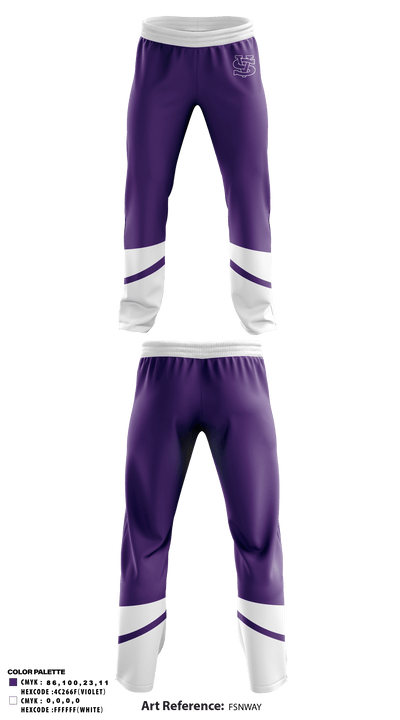 Swan Valley High School Ice Hockey 27287577 Sweatpants - 1
