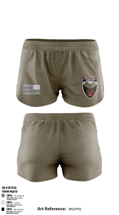 297th Engineer Construction Company 16172794 Ranger Panties - 1
